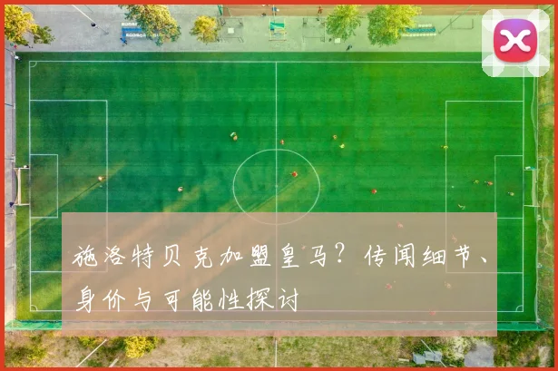 施洛特贝克加盟皇马?传闻细节、身价与可能性探讨